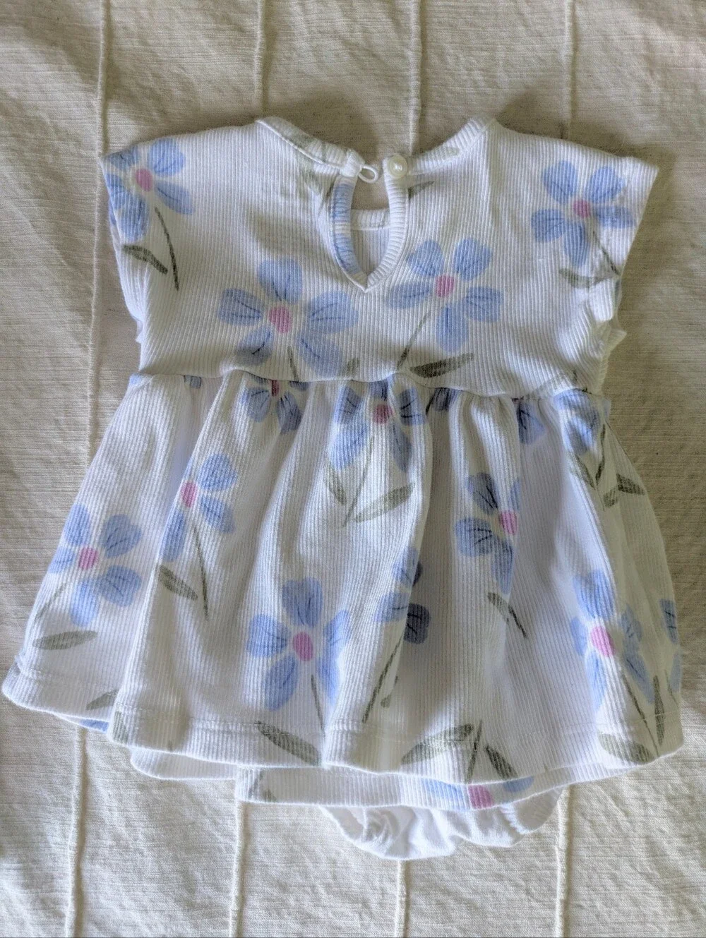 Carter's Newborn Dress And Romper Bundle